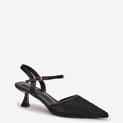 Step in Style Women's Heel Sandals - Comfortable & Elegant Design