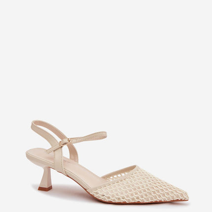 Step in Style Women's Heel Sandals - Comfortable & Elegant Design