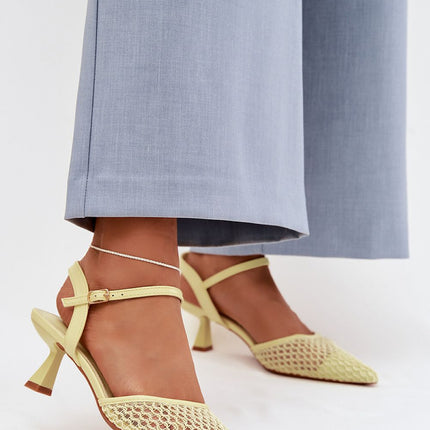 Step in Style Women's Heel Sandals - Comfortable & Elegant Design