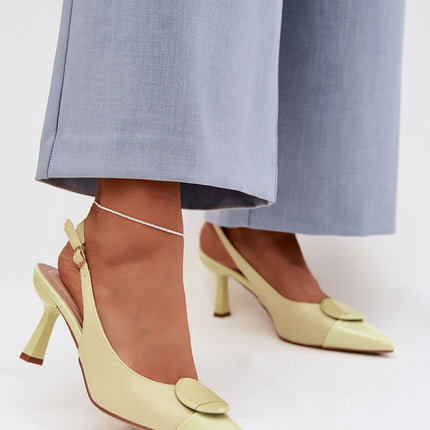 Step in Style Professional Heel Sandals with Cushioned Insole & Adjust