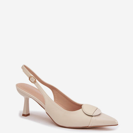 Step in Style Professional Heel Sandals with Cushioned Insole & Adjust