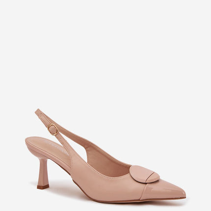 Step in Style Professional Heel Sandals with Cushioned Insole & Adjust