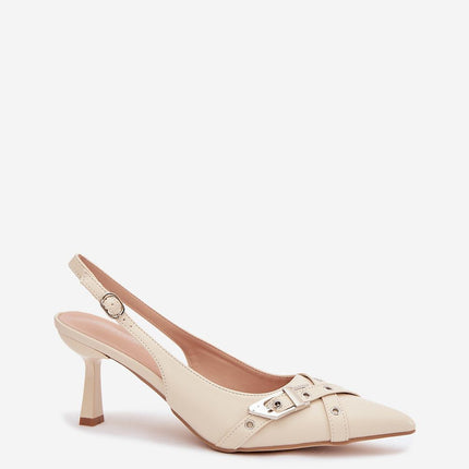 Step in Style Professional Heel Sandals with Cushioned Insole and Adju