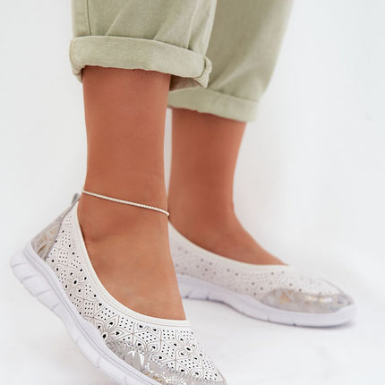 Step in Style Women's Professional Ballet Flats with Comfort Cushionin