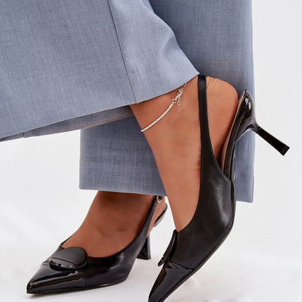 Step in Style Professional Heel Sandals with Cushioned Insole & Adjust