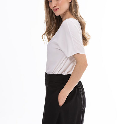 Awama Professional Fit Shorts with Stretch Fabric and Side Pockets