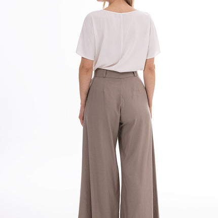 Awama Women's Professional Trousers - Tailored Fit, Stretch Fabric