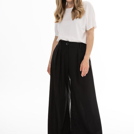 Awama Women's Professional Trousers - Tailored Fit, Stretch Fabric