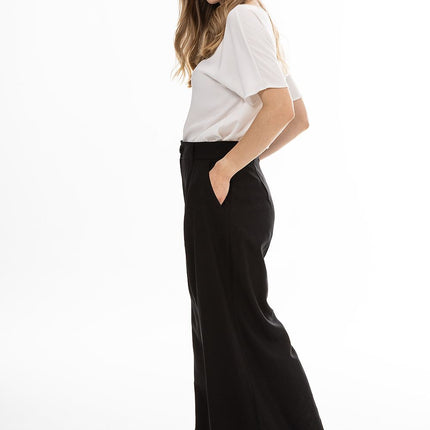 Awama Women's Professional Trousers - Tailored Fit, Stretch Fabric