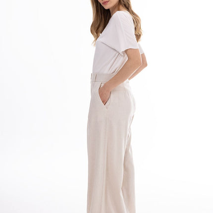 Awama Women's Professional Trousers - Tailored Fit, Stretch Fabric