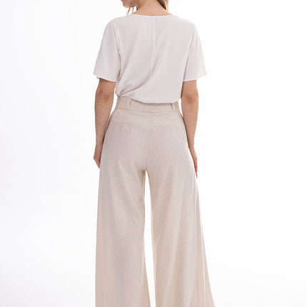 Awama Women's Professional Trousers - Tailored Fit, Stretch Fabric