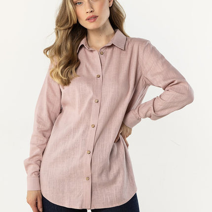 Awama Professional Long Sleeve Shirt - Breathable Fabric & Tailored Fi