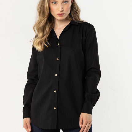 Awama Professional Long Sleeve Shirt - Breathable Fabric & Tailored Fi