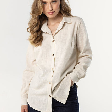 Awama Professional Long Sleeve Shirt - Breathable Fabric & Tailored Fi