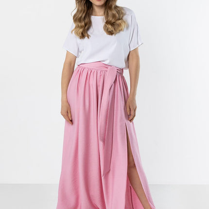 Awama Women’s Long Professional Skirt - Elegant Design & Comfortable F