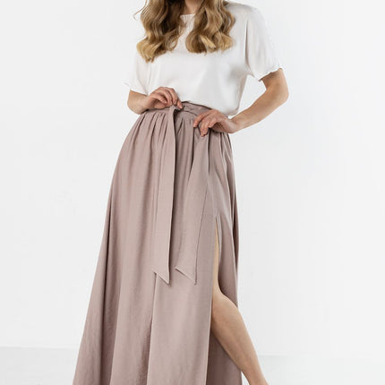 Awama Women’s Long Professional Skirt - Elegant Design & Comfortable F