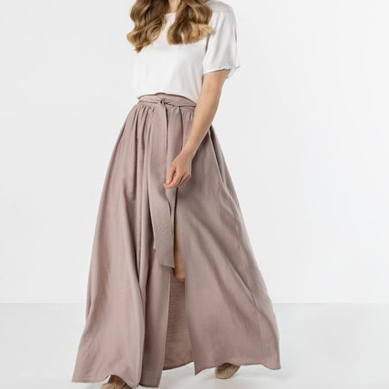 Awama Women’s Long Professional Skirt - Elegant Design & Comfortable F