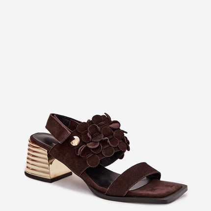 Step in Style Women's Heel Sandals - Comfortable & Elegant Design