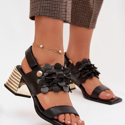 Step in Style Professional Heel Sandals with Cushioned Footbed & Styli