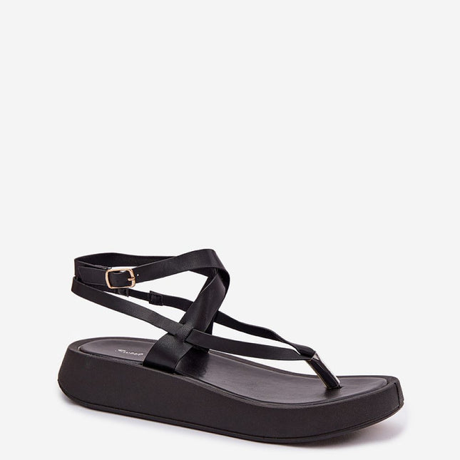 Step in Style Women's Platform Sandals with Cushioned Footbed & Adjust