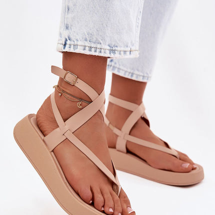Step in Style Women's Platform Sandals with Cushioned Footbed & Adjust