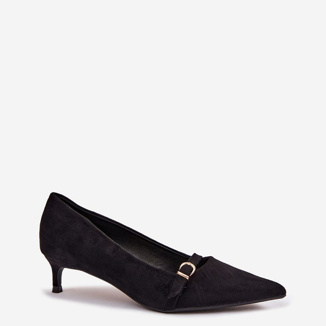 Step in Style Classic Heel Pumps with Cushioned Insole & Non-Slip Sole