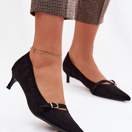 Step in Style Classic Heel Pumps with Cushioned Insole & Non-Slip Sole
