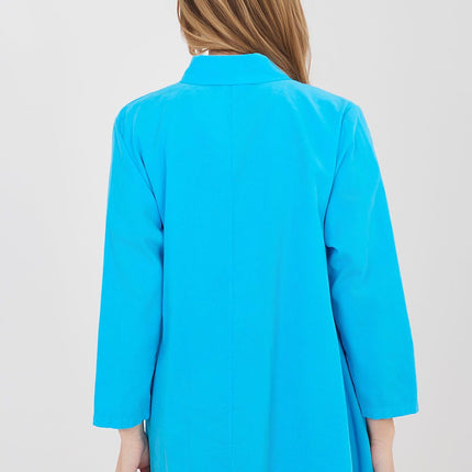 Rue Paris Professional Long Sleeve Shirt with Soft Fabric & Tailored F
