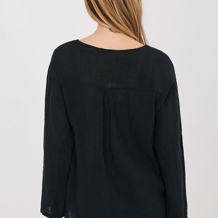 Italy Moda Professional Blouse - Elegant Design & Comfortable Fit