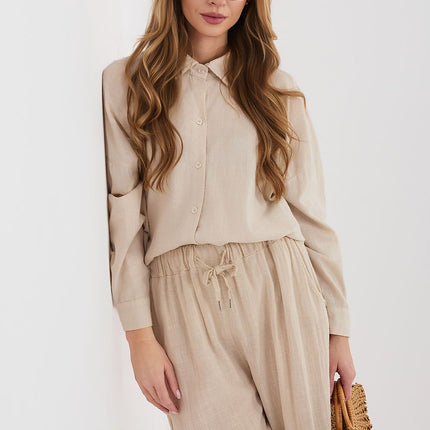 Italy Moda Professional Long Sleeve Shirt - Breathable Fabric & Classi