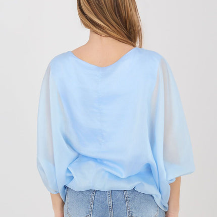 Italy Moda Professional Women's Blouse - Elegant Design & Comfortable