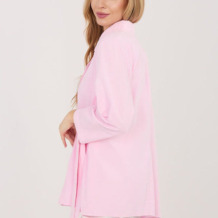 Rue Paris Professional Long Sleeve Shirt with Soft Fabric & Tailored F