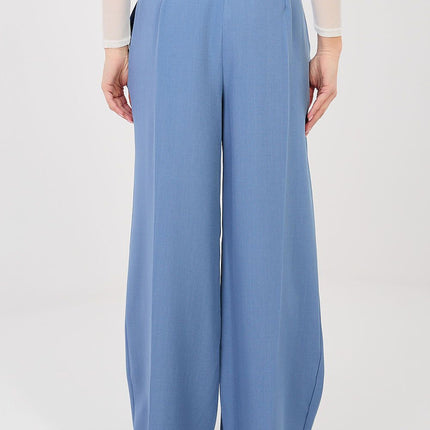 Rue Paris Women's Professional Tailored Trousers with Stretch Fabric