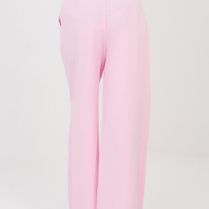 Rue Paris Women's Professional Trousers with Stretch Fabric & Pockets