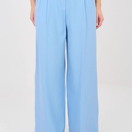 Rue Paris Women's Professional Trousers with Tailored Fit and Stretch