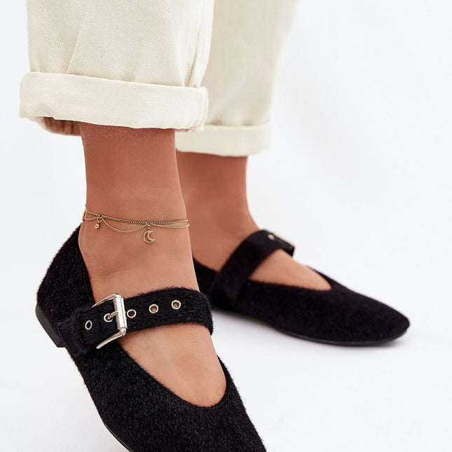 Step in Style Women's Professional Ballet Flats with Cushioned Insole