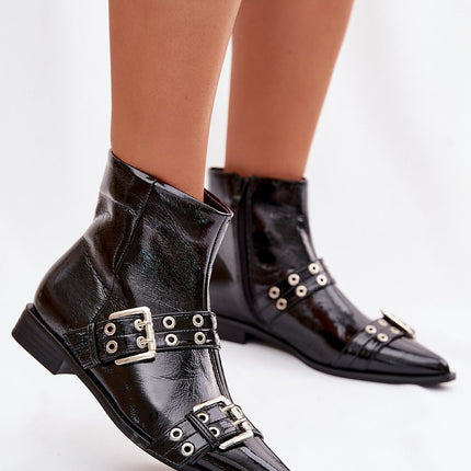 Step in Style Professional Leather Boots with Cushioned Insole