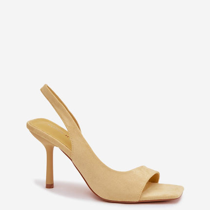 Step in Style Professional Heel Sandals with Cushioned Footbed & Non-S