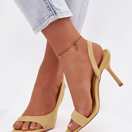 Step in Style Professional Heel Sandals with Cushioned Footbed & Non-S