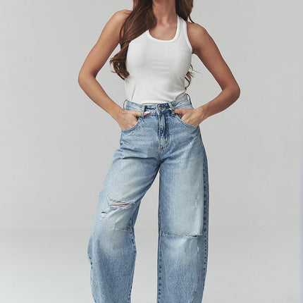 Makadamia Professional Fit Jeans with Stretch and Classic Design
