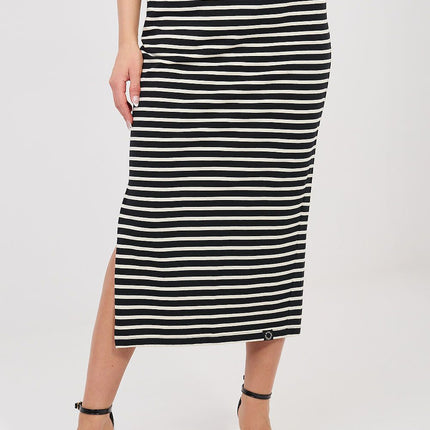 Sublevel Professional A-Line Skirt with Pockets and Stretch Fabric