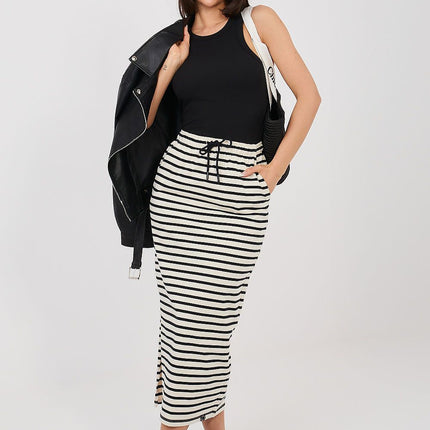 Sublevel Professional A-Line Skirt with Pockets and Stretch Fabric
