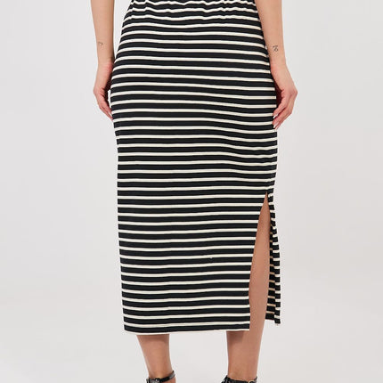 Sublevel Professional A-Line Skirt with Pockets and Stretch Fabric