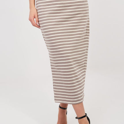 Sublevel Professional A-Line Skirt with Pockets and Stretch Fabric