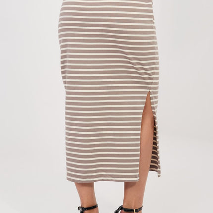 Sublevel Professional A-Line Skirt with Pockets and Stretch Fabric