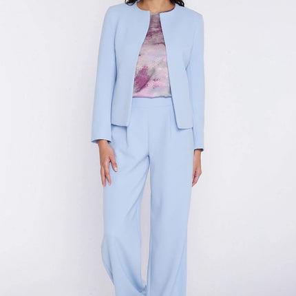 Nife Women's Professional Trousers with Tailored Fit and Stretch Fabri