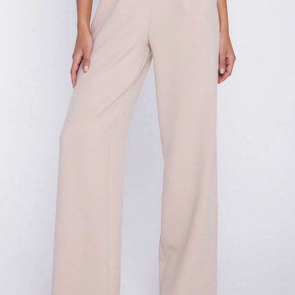 Nife Women's Professional Trousers with Tailored Fit and Stretch Fabri