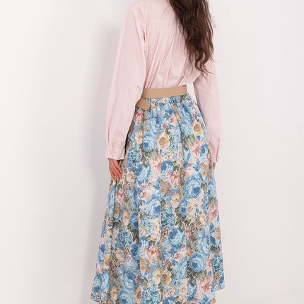 Rue Paris Professional A-Line Skirt with Pockets and Stretch Fabric
