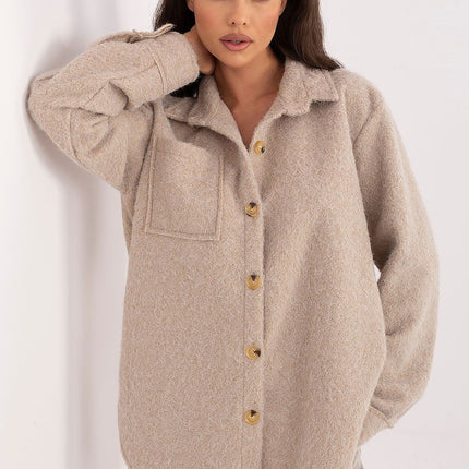 Rue Paris Women's Professional Lightweight Blazer with Pockets
