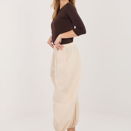 Rue Paris Women's Professional Trousers with Tailored Fit and Stretch